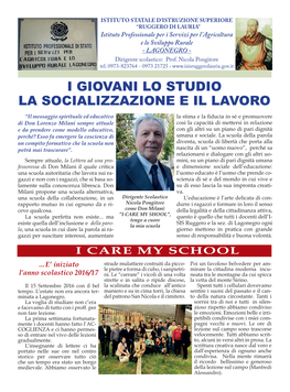 I Giovani Lo Studio La Socializzazione E Il Lavoro