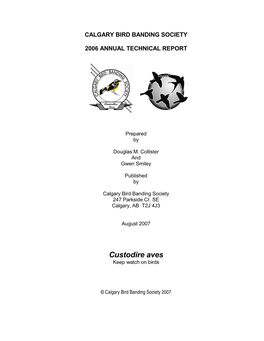 2006 Annual Technical Report