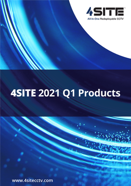 4SITE 2021 Q1 Products