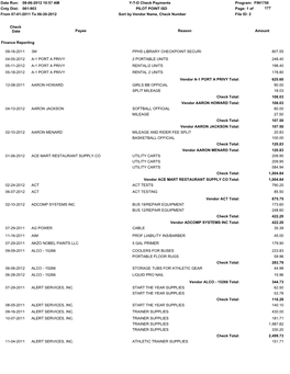 2 from 07-01-2011 to 06-30-2012 YTD Check Payments 08-06-2012