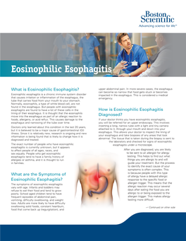 Eosinophilic Esophagitis