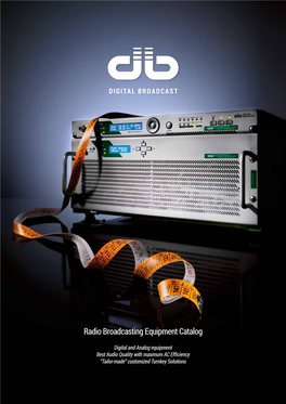 Radio Broadcasting Equipment Catalog