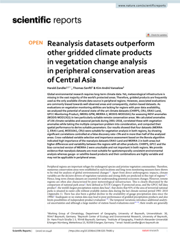 Reanalysis Datasets Outperform Other Gridded Climate Products In