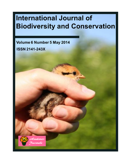 International Journal of Biodiversity and Conservation