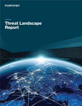 Threat Landscape Report