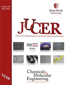 Journal of Undergraduate Chemical Engineering Research (JUCER