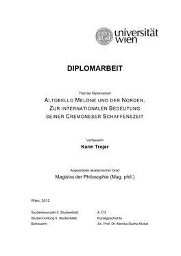 Diplomarbeit