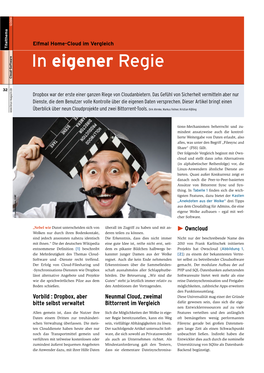 In Eigener Regie Cloud-Software