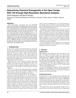 Determining Chemical Homogeneity of the Open Cluster NGC 752