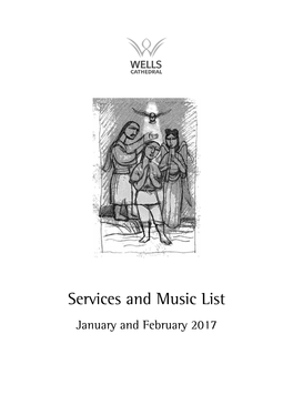 Services and Music List