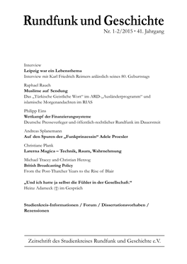 2015, 41. Jahrgang (Pdf)