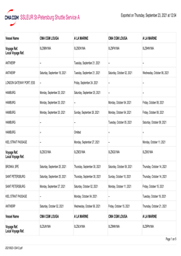 SSLEUR St-Petersburg Shuttle Service a Exported on Thursday, September 23, 2021 at 12:04