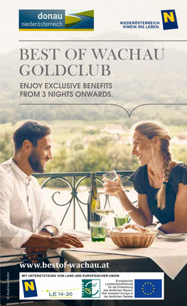 Best of Wachau Goldclub Awaits You with Many Exclusive Offers