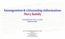 Download PDF Immigration Chart