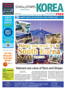 Things You Must Try in INSIDE INFO LET the South Korea BRACKET Page 14-15 BUSTING BEGIN