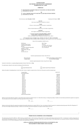 2014 BCE Form