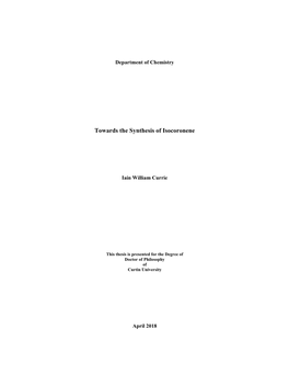 Towards the Synthesis of Isocoronene