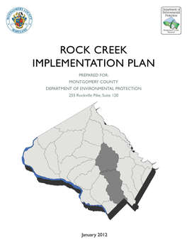 Rock Creek Watershed Implementation Plan