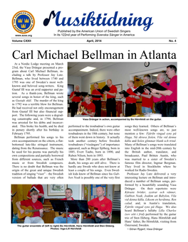 Carl Michael Bellman in Atlanta