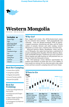 Western Mongolia