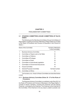 Chapter 3 Parliamentary Committees