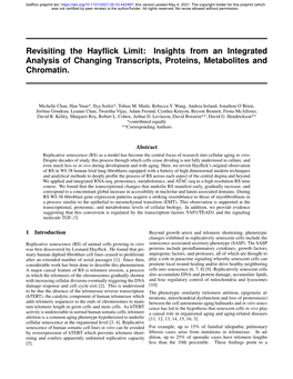 Revisiting the Hayflick Limit