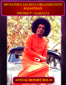 Sri Sathya Sai Seva Organisation Rajasthan