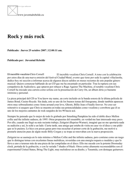 Rock Y Más Rock