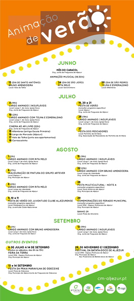 Org. Junta De Freguesia De Odeceixe AGOSTO