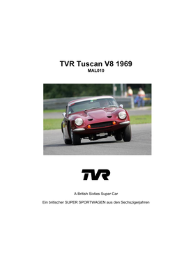 TVR Tuscan V8 1969 MAL010