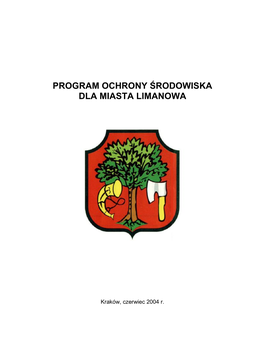 Program Ochrony Środowiska Dla Miasta Limanowa