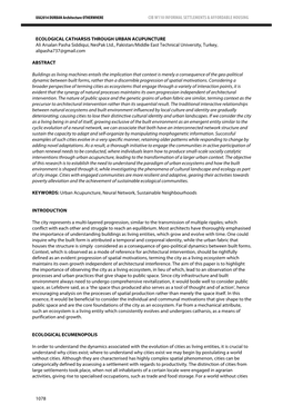 Cib W110 Informal Settlements & Affordable Housing