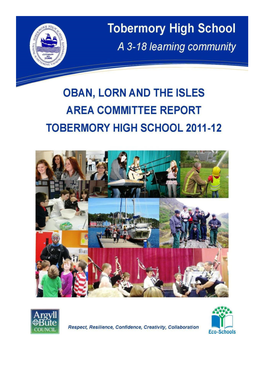 Tobermory High School Report , Item 8. PDF 2 MB