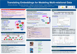 Translating Embeddings for Modeling Multi-Relational Data