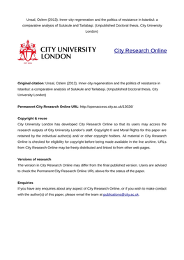 City Research Online