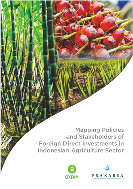 Mapping Policies and Stakeholders of Foreign Direct Investments In