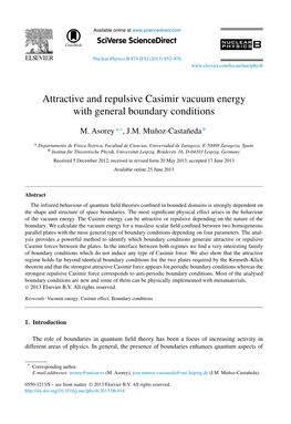 Attractive and Repulsive Casimir Vacuum Energy with General Boundary Conditions