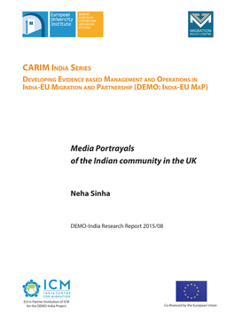 CARIM India Series Developing Evidence Based Management and Operations in India-EU Migration and Partnership (DEMO: India-EU Map )