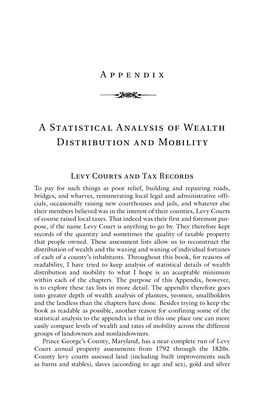 A Statistical Analysis of Wealth Distribution and Mobility