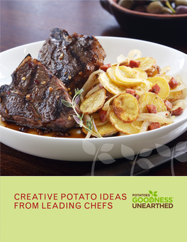 Creative Potato Ideas from Leading Chefs Grilled Moorish Lamb Chops with Warm Potato Salad