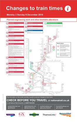 CHECK BEFORE YOU TRAVEL at Nationalrail.Co.Uk