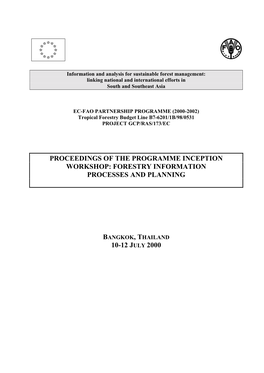 Forestry Information Processes and Planning 101