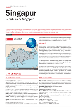 Singapur República De Singapur