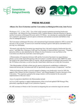 Press Release