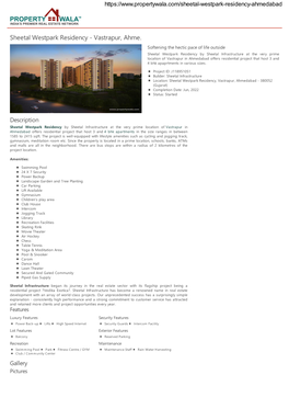 Sheetal Westpark Residency