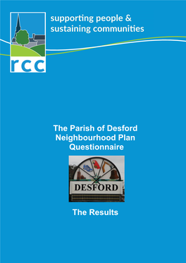 The Parish of Desford Neighbourhood Plan Questionnaire the Results