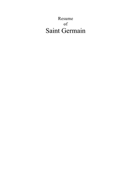 Saint Germain of the Violet Flame