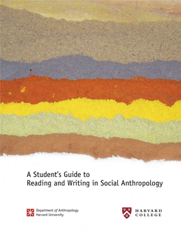 A Student's Guide to Reading and Writing In