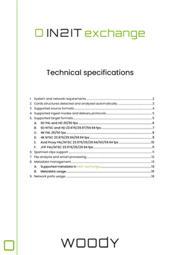 Woody In2it 3.0) the Interplay User Configured in the Application Must Have Rights to Read and Write in Interplay Source and Destination Folders