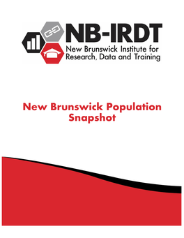 New Brunswick Population Snapshot